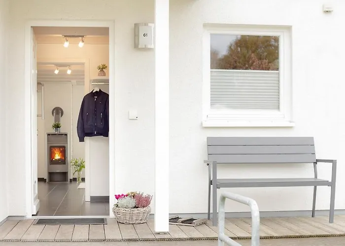 Dock 61 - Tolles Fuer Bis Zu 4 Personen Mit Kaminofen Und Sauna - Haustiere Herzlich Willkommen, Direkt Am Wasser Gelegen Nordhorn